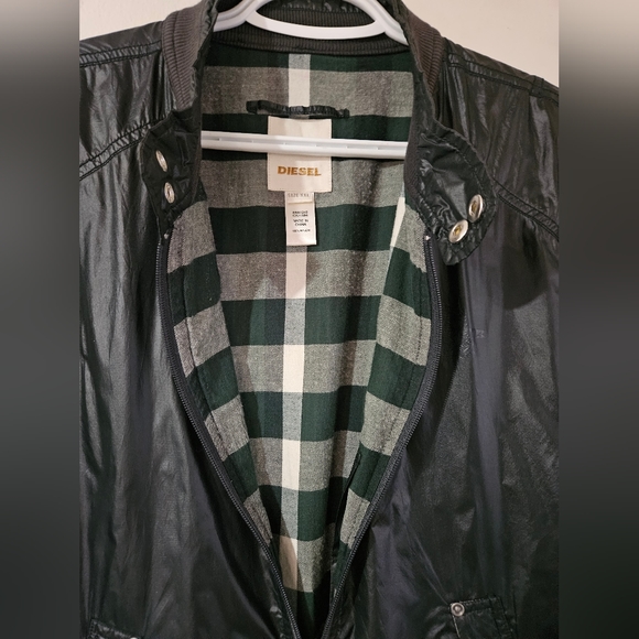 Diesel nylon forest green bomber - Picture 4 of 7